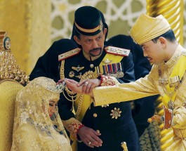 Как султан Брунея сына принца женил.