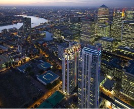Видео. Прыжок с 48 этажа  небоскреба в Лондоне.