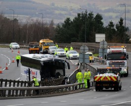 Авария на трассе М4. 28 человек доставлены в госпиталь.