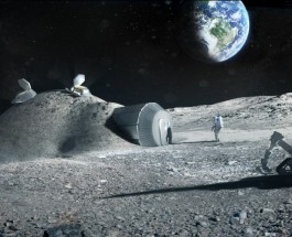 Первая хижина человека на Луне.