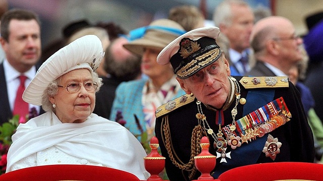 65 летняя годовщина свадьбы королевы Елизаветы II и принца Филиппа, герцога Эдинбургского.