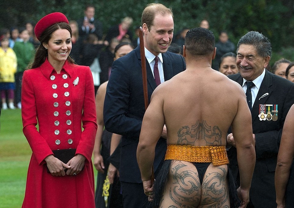 Принц Уильям и Кейт прибыли в Новую Зеландию.