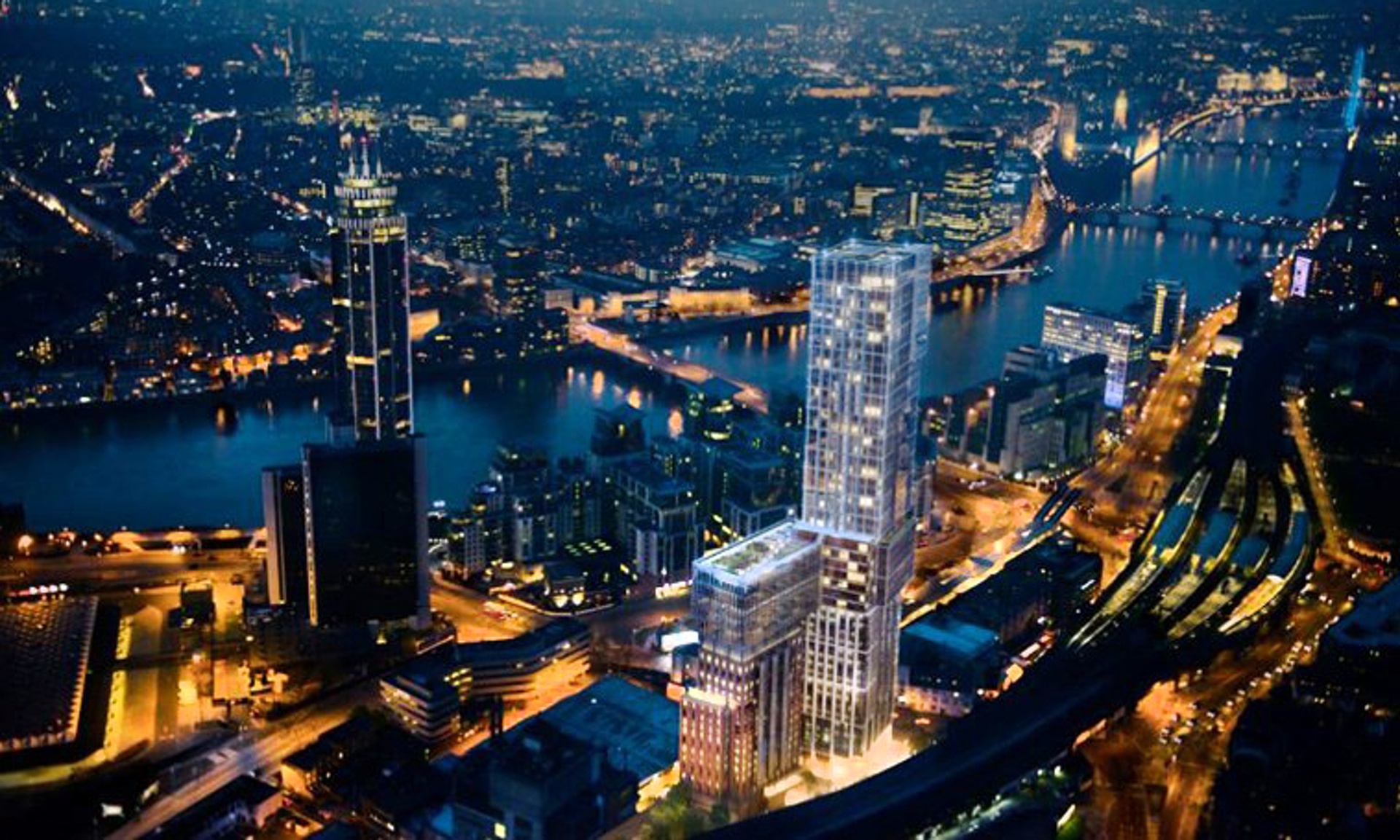 Самый роскошный небоскреб в Лондоне.